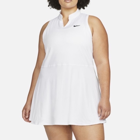 NWT Nike NikeCourt Dri Fit Victory Tennis Dress (Plus Size) Size 2X - Picture 3 of 10